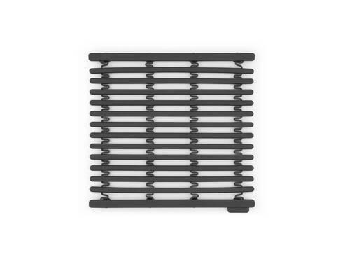 PODLOŽKA DO DREZU - tmavosivá, Design, plast (30/1,5/30cm) - Brabantia