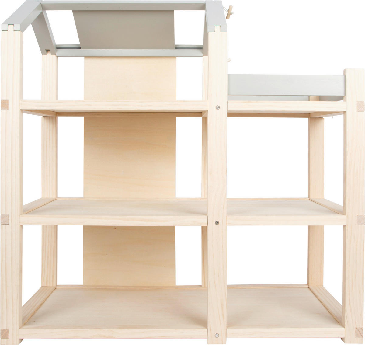 PUPPENHAUS - Multicolor, Basics, Holz (67/67/30cm) - small foot