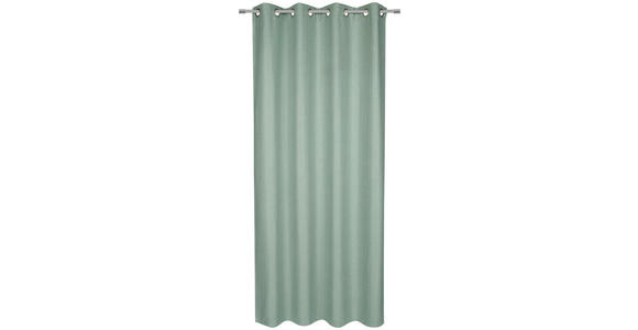 ÖSENVORHANG Verdunkelung - Salbeigrün, KONVENTIONELL, Textil (140/245cm) - Esposa