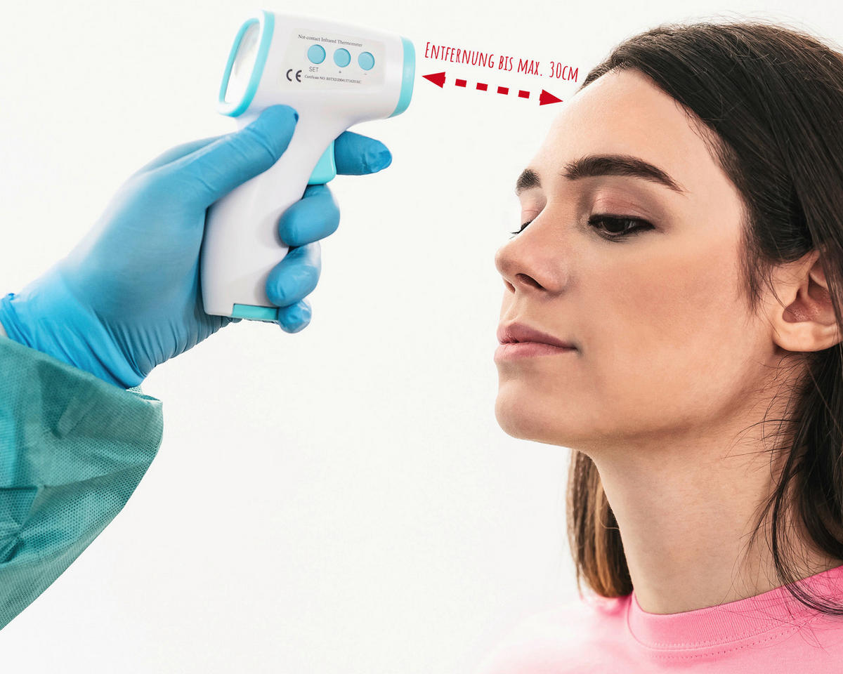 FIEBERTHERMOMETER - Weiß, Design, Kunststoff (8/15/4cm) - Trisa Electronics