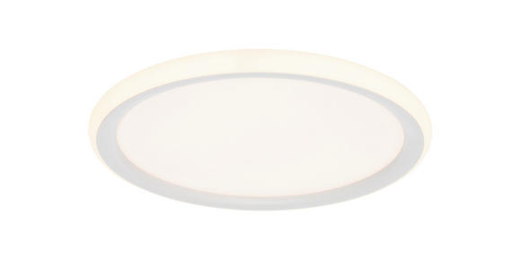 LED-DECKENLEUCHTE 30/3,5 cm   - Weiß, Basics, Kunststoff (30/3,5cm) - Novel