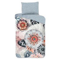 BETTWÄSCHE HIP Flanell, Biber 140/200 cm  - Multicolor/Grau, Design, Textil (140/200cm)