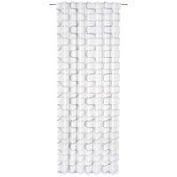 FERTIGVORHANG  halbtransparent   140/245 cm  - Schwarz/Grau, KONVENTIONELL, Textil (140/245cm) - Esposa