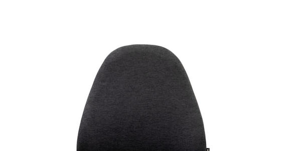 DREHSTUHL in Webstoff Anthrazit - Anthrazit/Weiß, MODERN, Kunststoff/Textil (56/105-115/57cm) - Carryhome