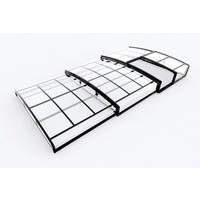 POOLDACH 881/426/92 cm  - Anthrazit, Basics, Kunststoff/Metall (881/426/92cm)