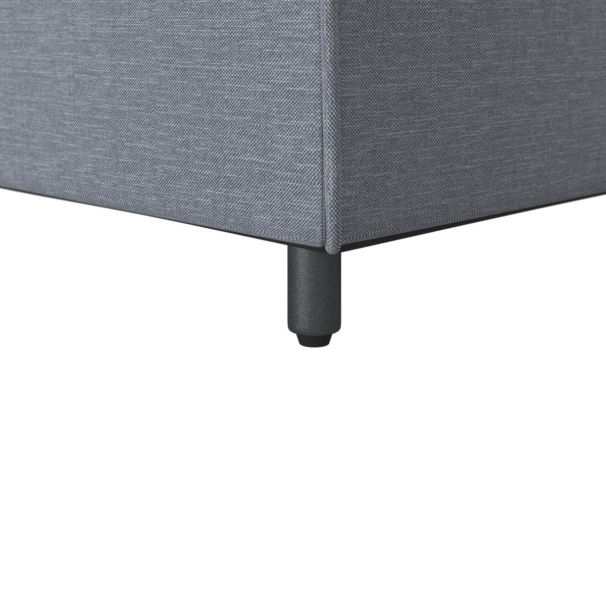 Outdoorsofa 268/69/238 cm Stahl  - Dunkelgrau, MODERN, Textil/Metall (268/69/238cm) - Ambia Garden