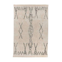 FLACHWEBETEPPICH 160/230 cm Alena  - Creme/Schwarz, Design, Textil (160/230cm) - Novel