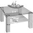 COUCHTISCH in Metall, Glas, Holzwerkstoff 75/75/42 cm - Eichefarben, Design, Glas/Holzwerkstoff (75/75/42cm) COUCHTISCH in Metall, Glas, Holzwerkstoff 75/75/42 cm - Eichefarben, Design, Glas/Holzwerkstoff (75/75/42cm)