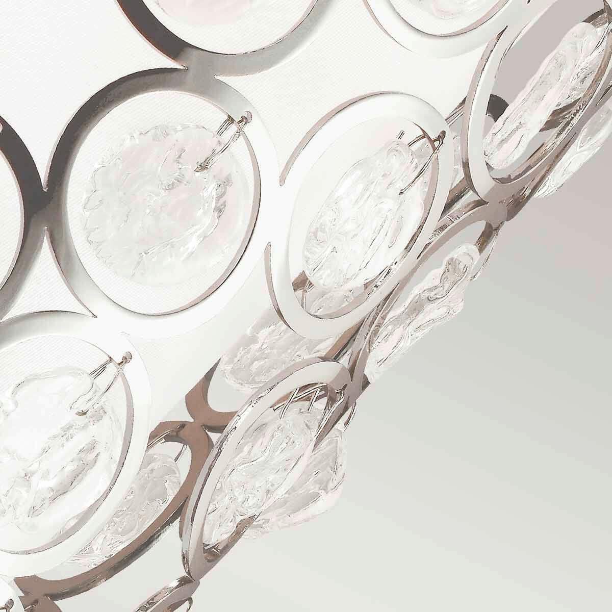WANDLEUCHTE - Nickelfarben, Konventionell, Metall (19.1/33/15.2cm) - Elstead Lighting