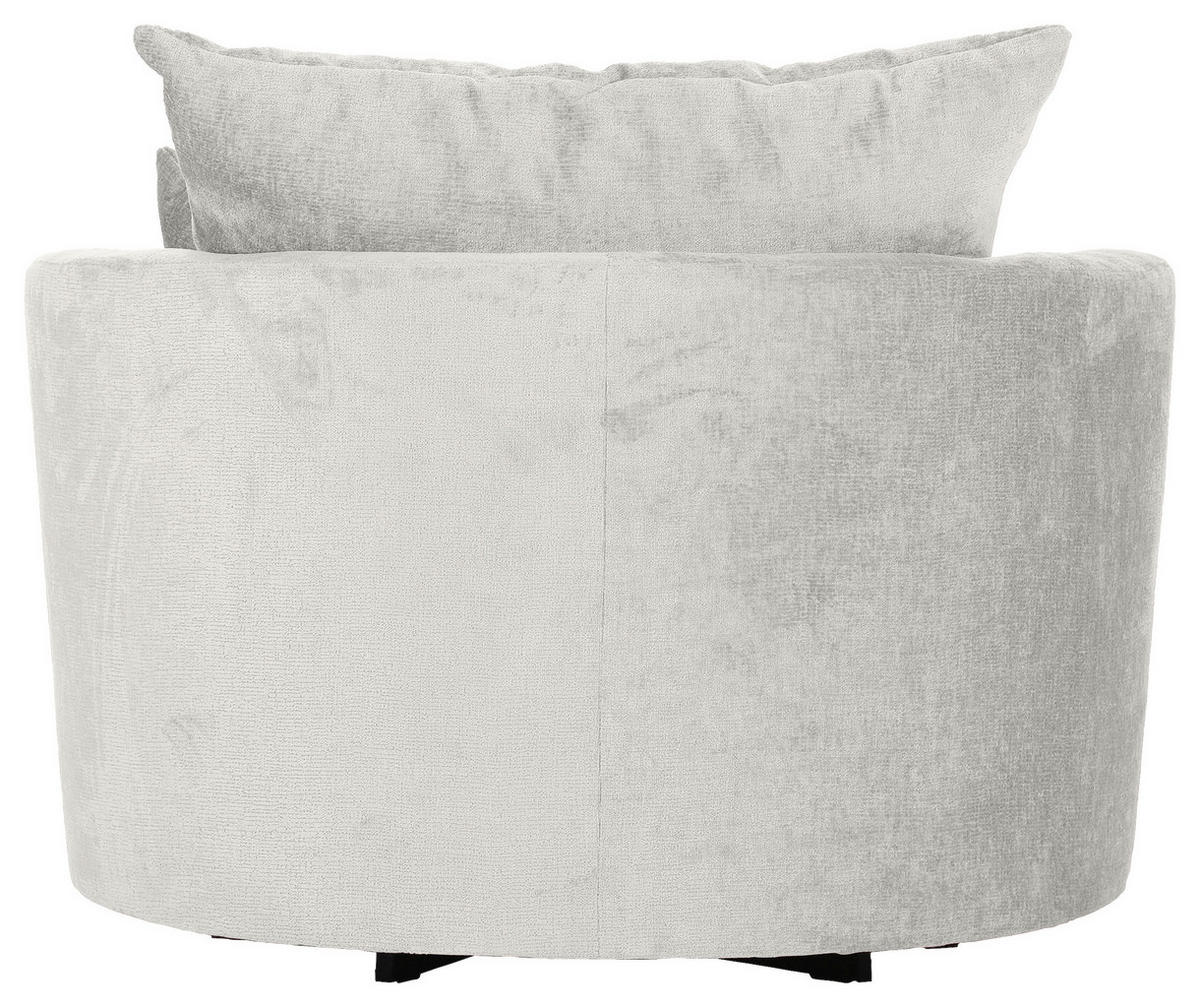 KRESLO, textil, béžová - čierna/béžová, Konventionell, kov/textil (115/72/115cm) - Carryhome