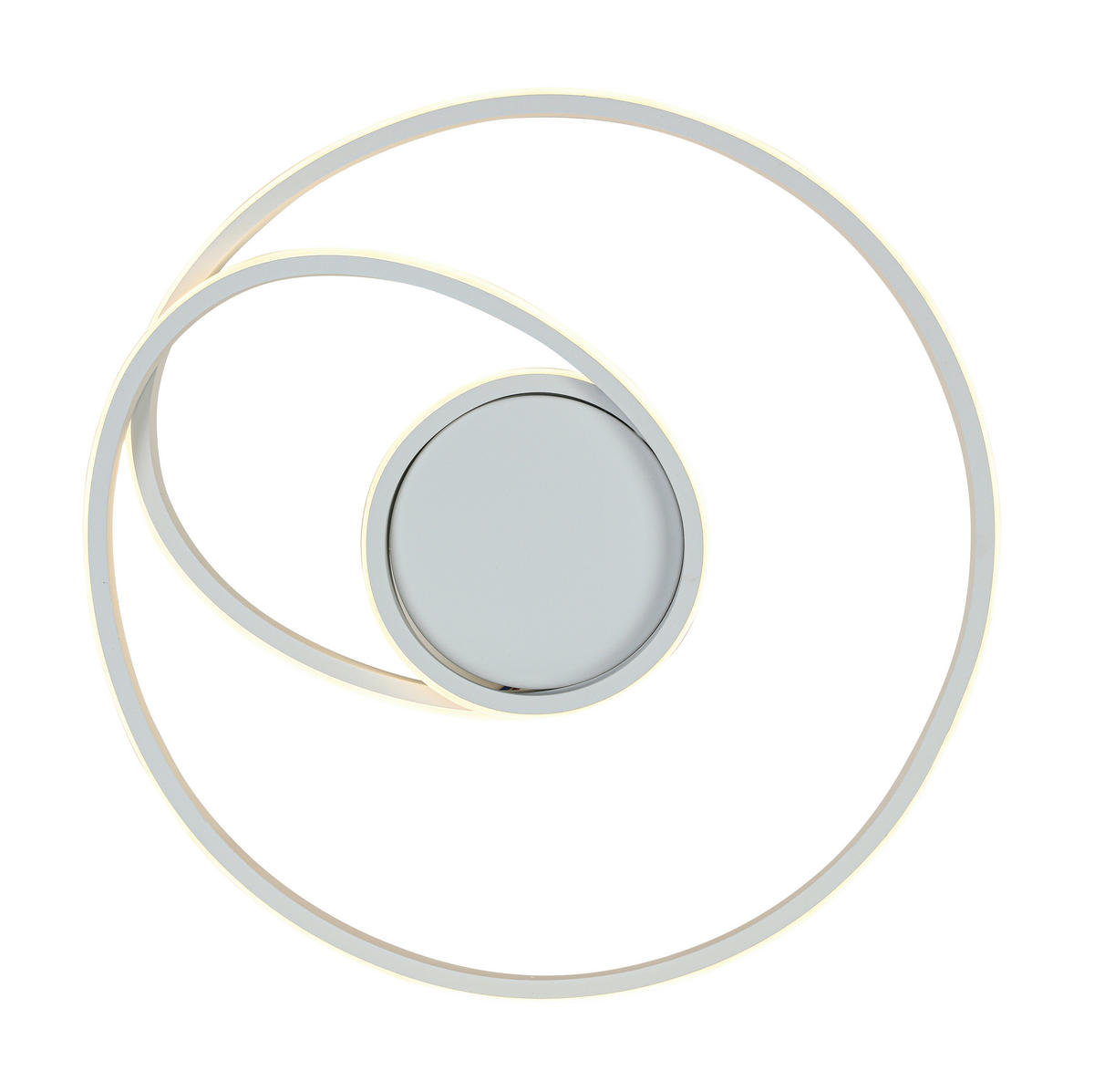 DECKENLEUCHTE 45/8 cm  - Weiß, Trend, Kunststoff/Metall (45/8cm) - Collett's Monde