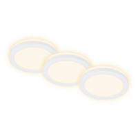 UGRADNA PLAFONJERA ZA KUPATILA - bela, Osnovno, metal (8,4/3,65cm)