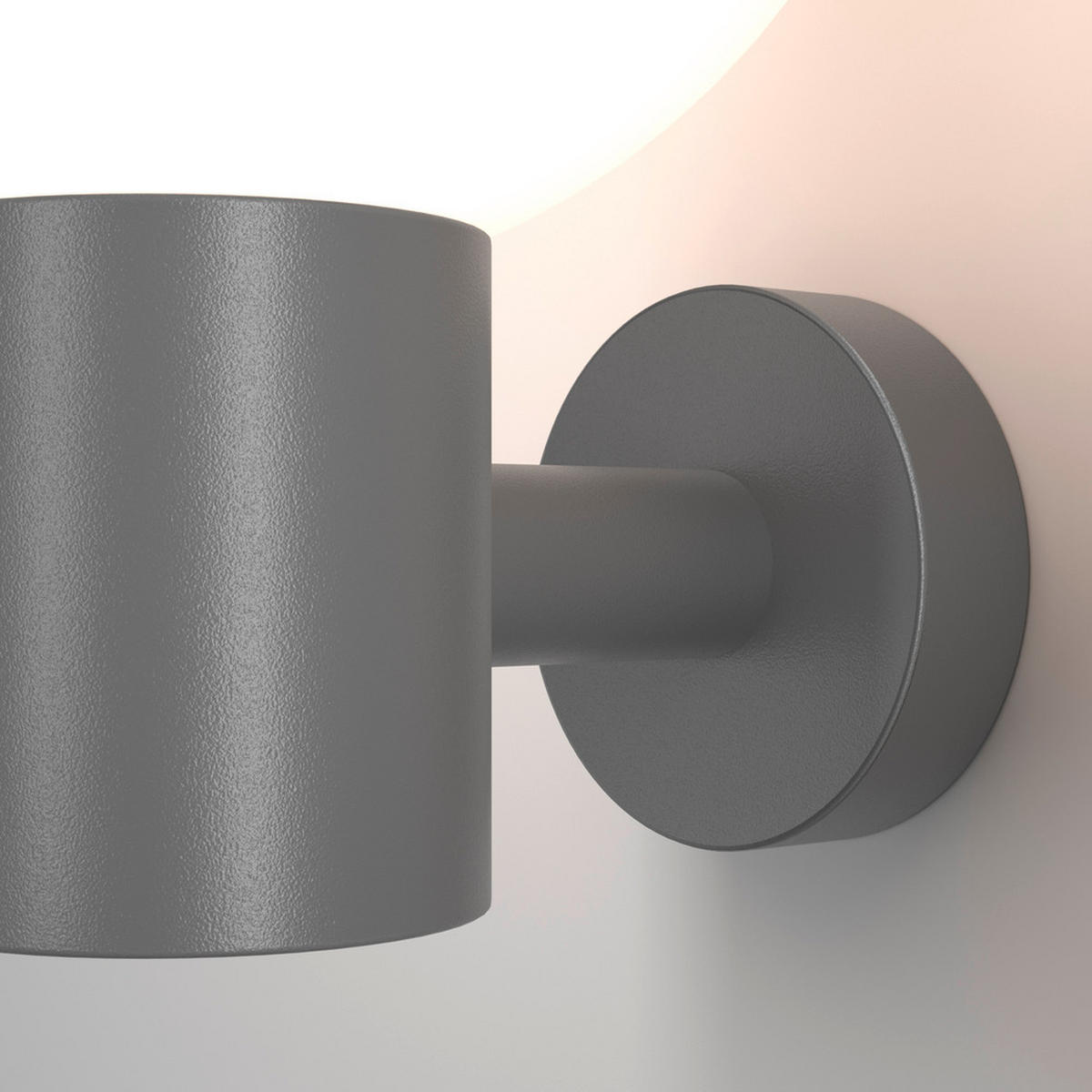 VÄGGLAMPA UTOMHUS - grå, Modern, metall (16/20/28cm) - MAYTONI