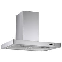 DUNSTABZUGSHAUBE CH22098IXB  - Edelstahlfarben, Trend, Glas/Metall (60/48-86/50cm) - Respekta