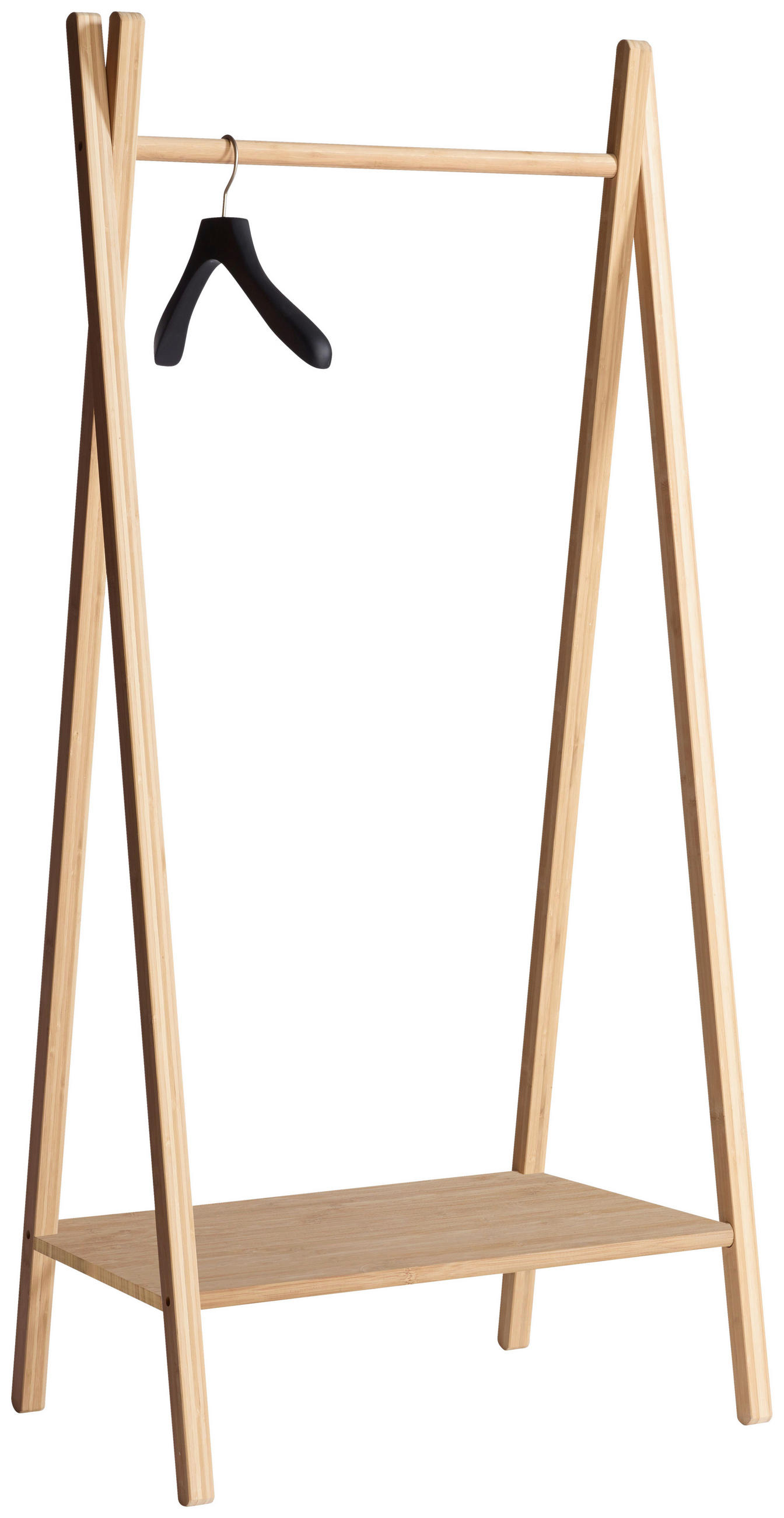 KLEIDERSTÄNDER in Naturfarben 74/180/50 cm   - Naturfarben, ROMANTIK / LANDHAUS, Holz (74/180/50cm) - MID.YOU