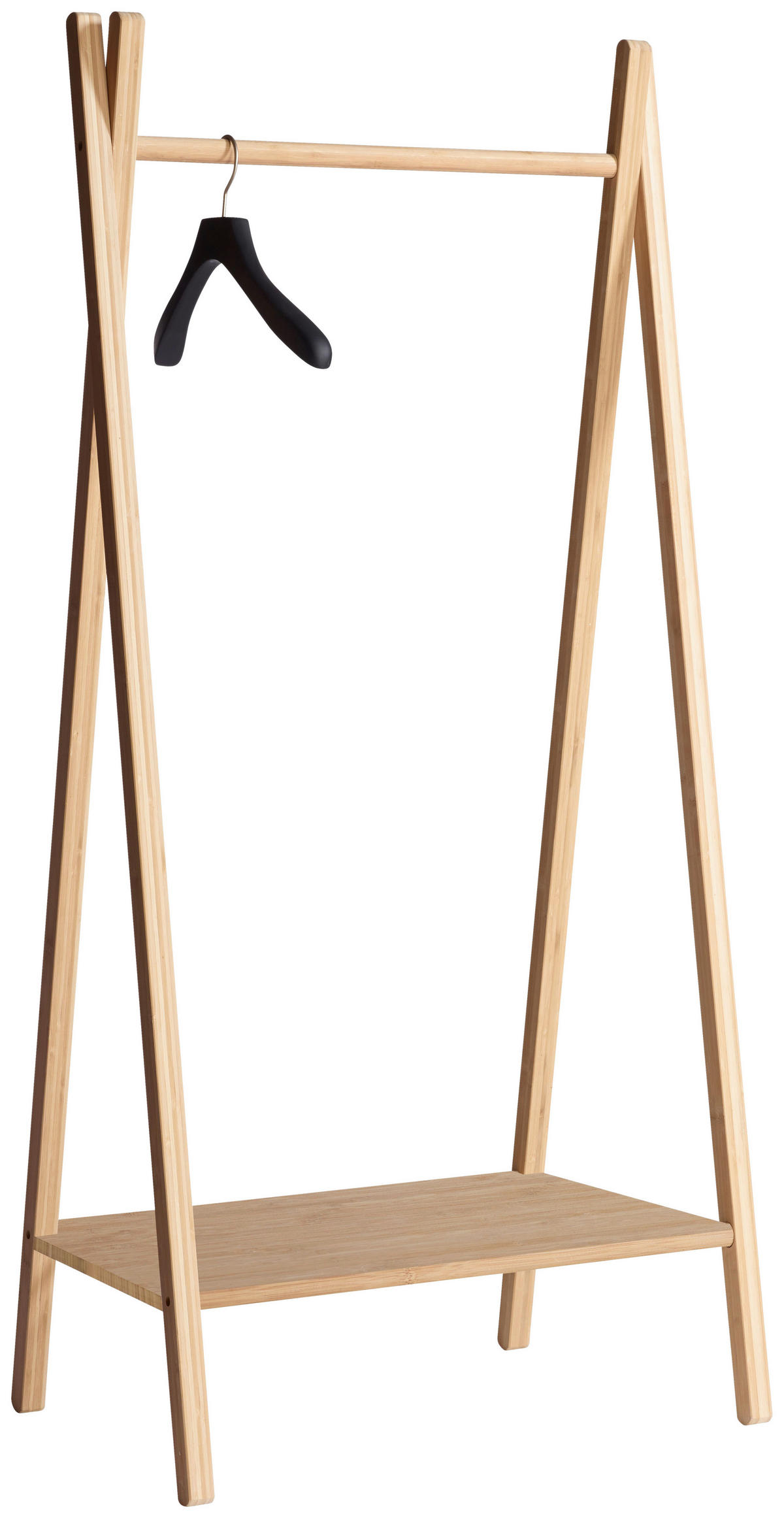 KLEIDERSTÄNDER in Naturfarben 74/180/50 cm   - Naturfarben, ROMANTIK / LANDHAUS, Holz (74/180/50cm) - MID.YOU