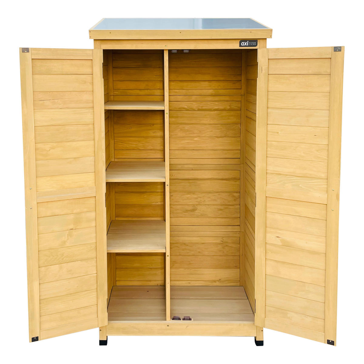 SKŘÍŇKA NA NÁŘADÍ 52/85/174 cm   - hnědá, Basics, dřevo (52/85/174cm) - Ambia Garden
