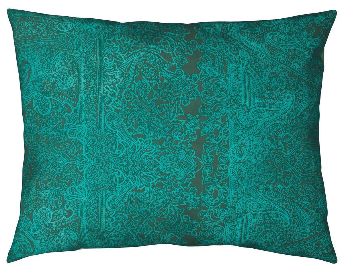 POSTEĽNÁ BIELIZEŇ, satén, lesná zelená, 140/200 cm - lesná zelená, Basics, textil (140/200cm) - Bassetti