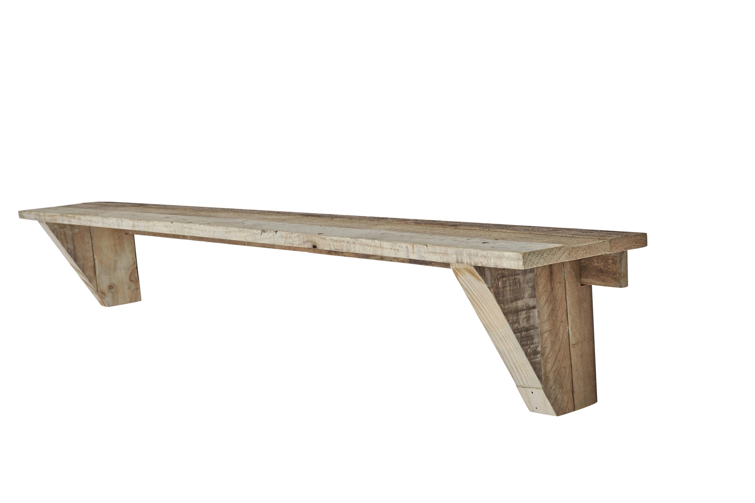 WANDBOARD150/20/22 cm Hellbraun  - Hellbraun, Natur, Holz (150/20/22cm) - Globo