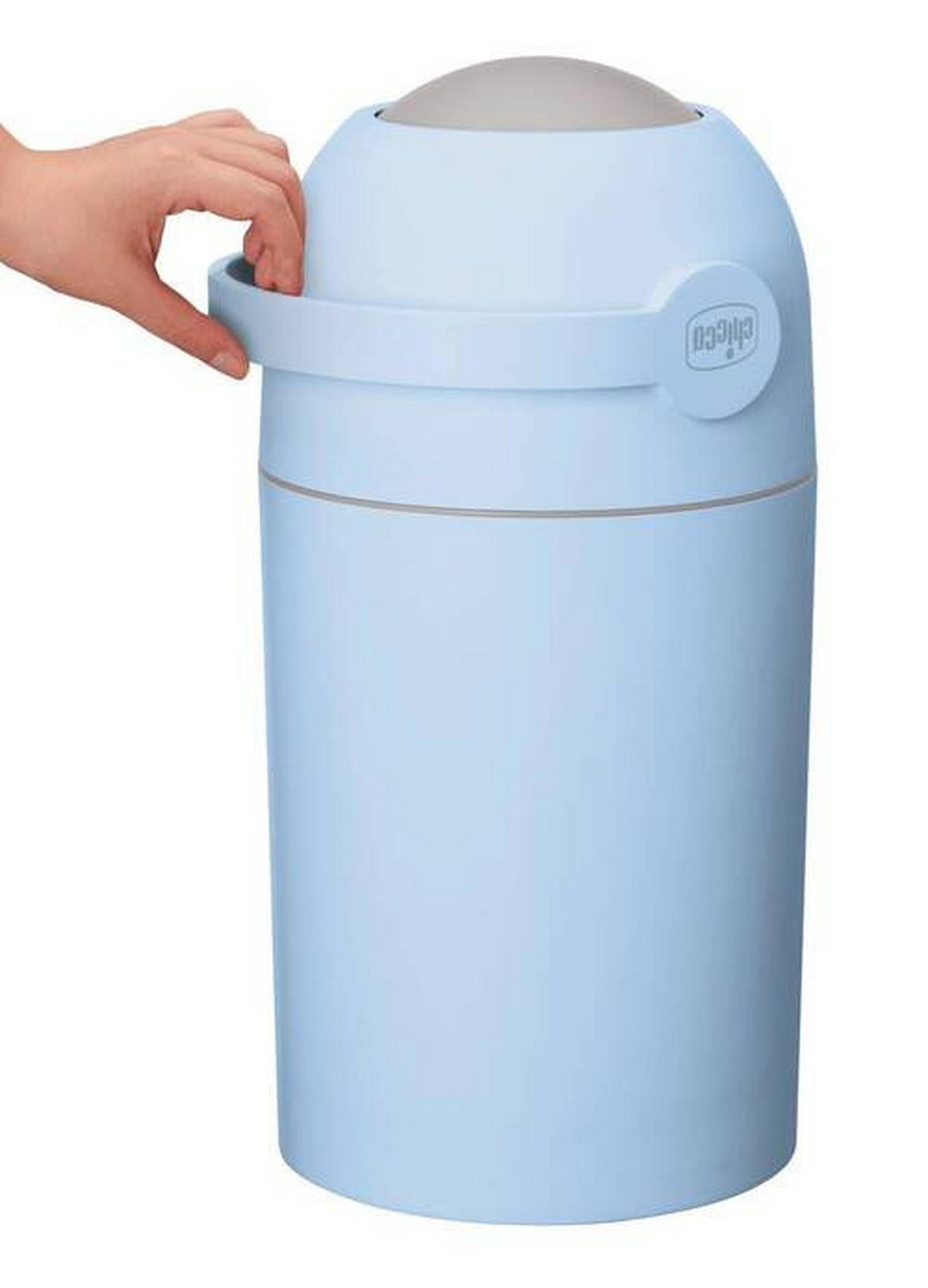 WINDELEIMER 23/48/23 cm ODOUR OFF INKL. SOFT FEUCHTTÜCHER  - Hellblau, Basics, Kunststoff (23/48/23cm) - Chicco