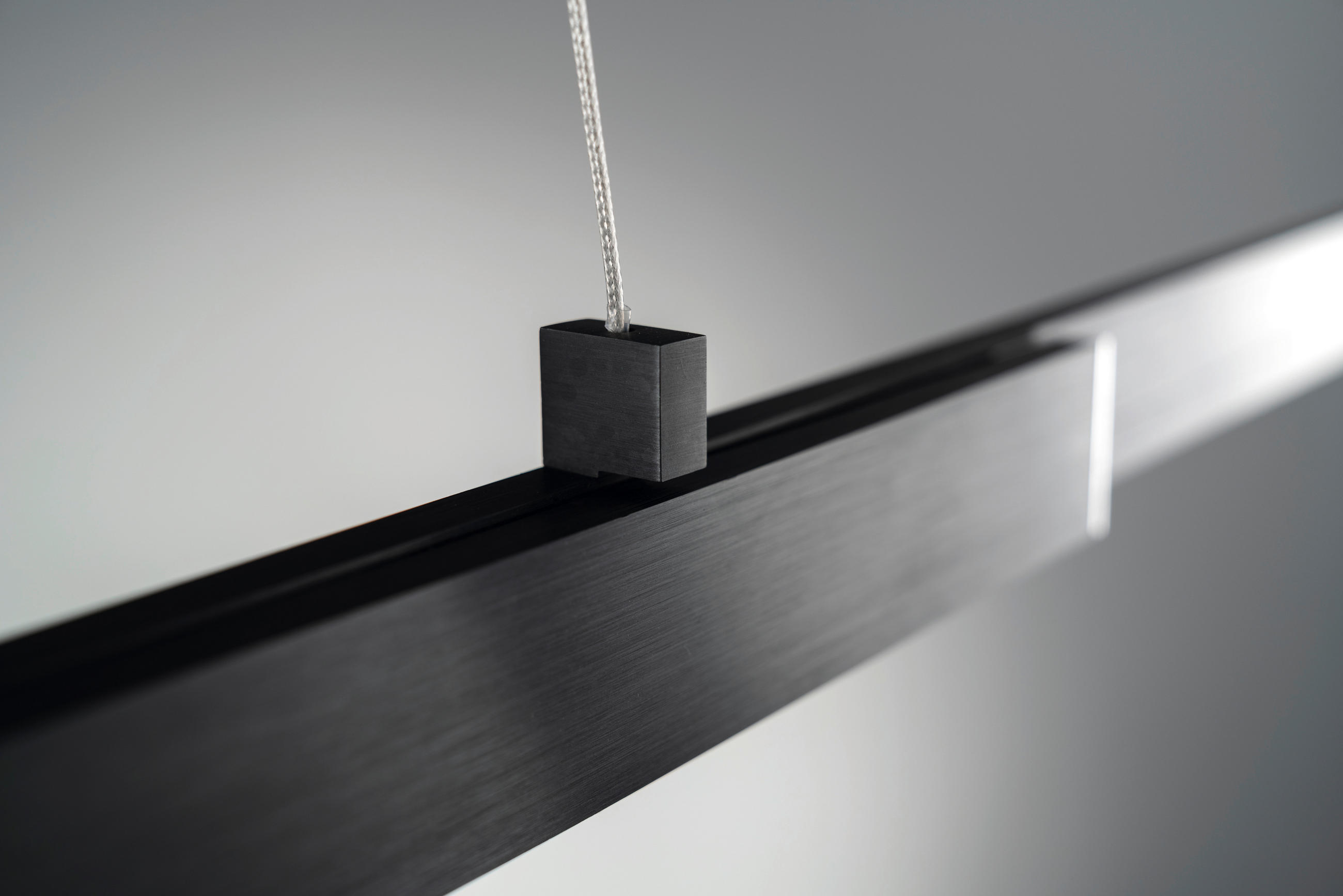 LED-HÄNGELEUCHTE 110-140/6/140 cm    - Anthrazit, Design, Metall (110-140/6/140cm) - Fischer & Honsel