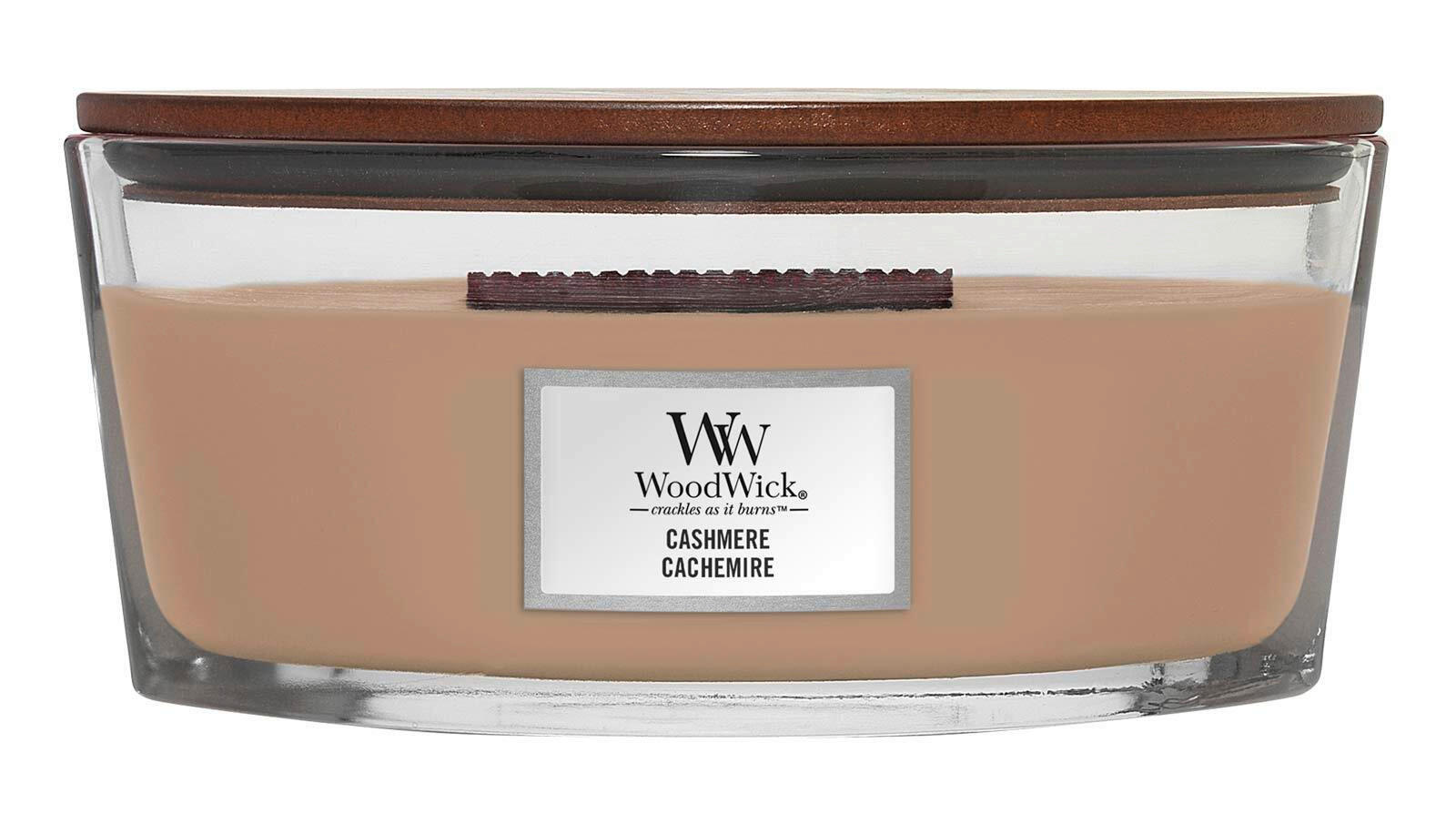 SVIJEĆA MIRISNA   - Basics, staklo/drvo (12/9/19cm) - WoodWick