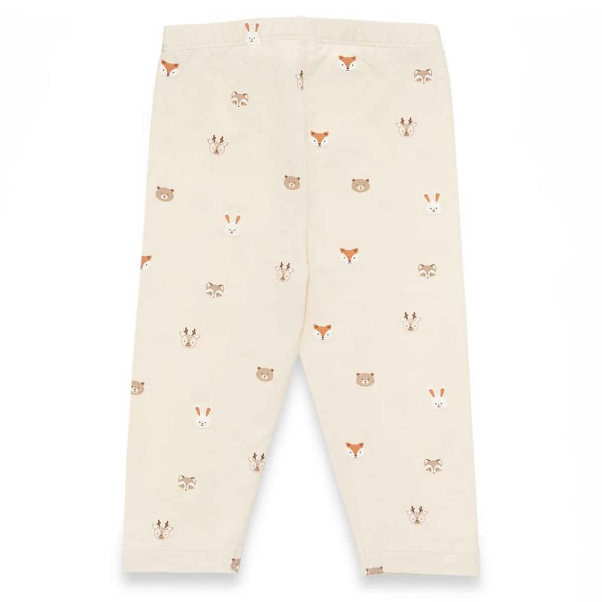 LEGGINGS Forest Animals  - Creme, Natur, Textil (86null) - Avelia