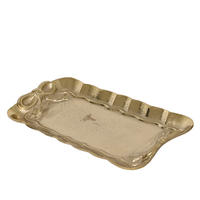 DEKOTELLER - Goldfarben, Basics, Metall (35/15/3cm)