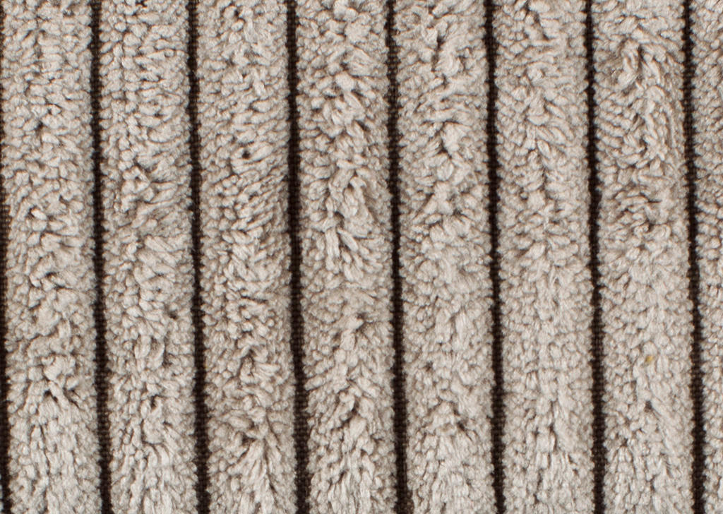 ECKSOFA in Cord Beige  237/165 cm  - Beige/Schwarz, Design, Holz/Textil (237/165cm) - Stylife