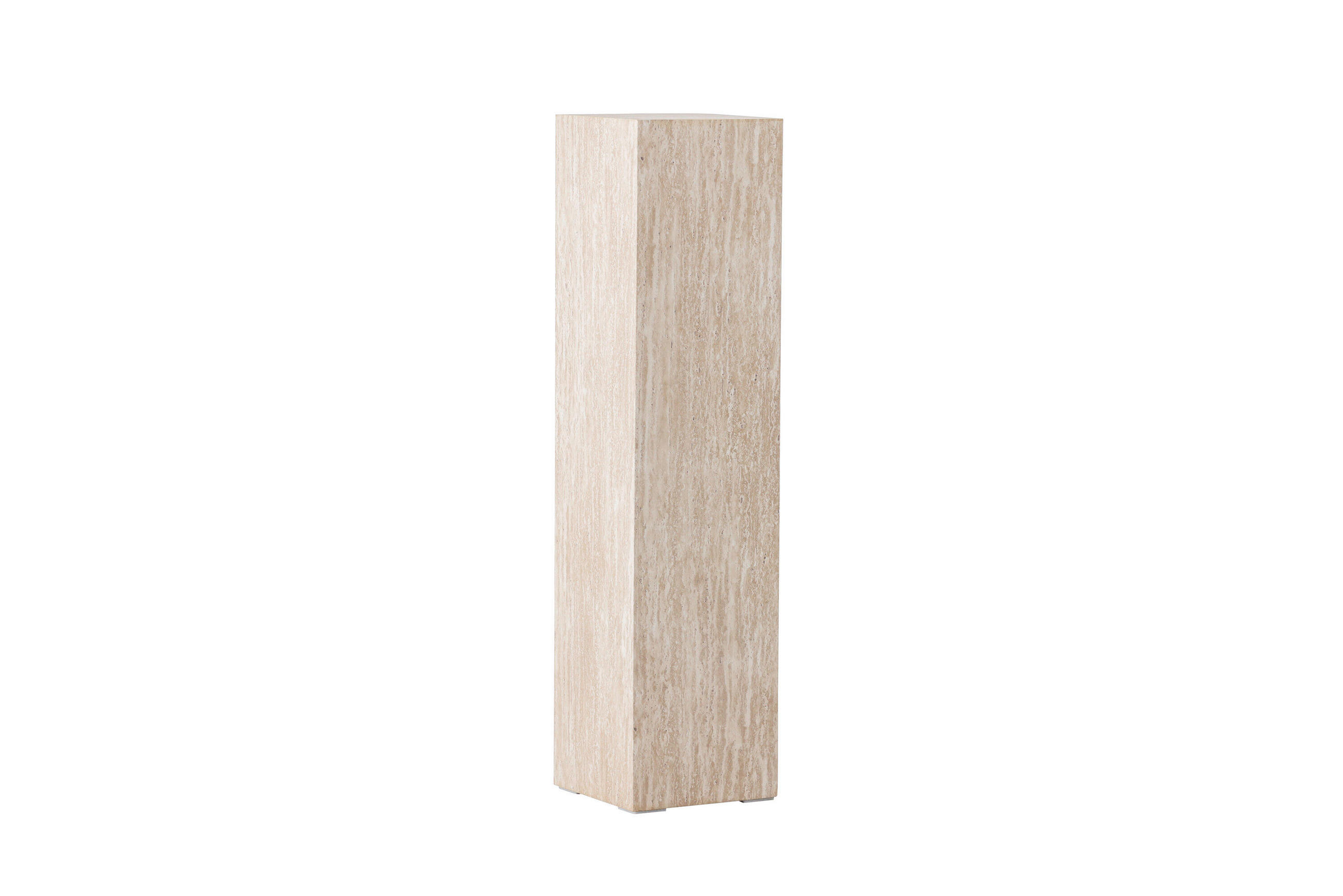 BEISTELLTISCH 23/23/95 cm Pappel Beige  - Beige, MODERN, Holz (23/23/95cm) - Livetastic