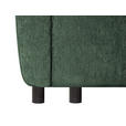 SCHLAFSOFA  in Chenille Waldgrün  - Waldgrün/Schwarz, KONVENTIONELL, Kunststoff/Textil (161/90/108cm) - Carryhome