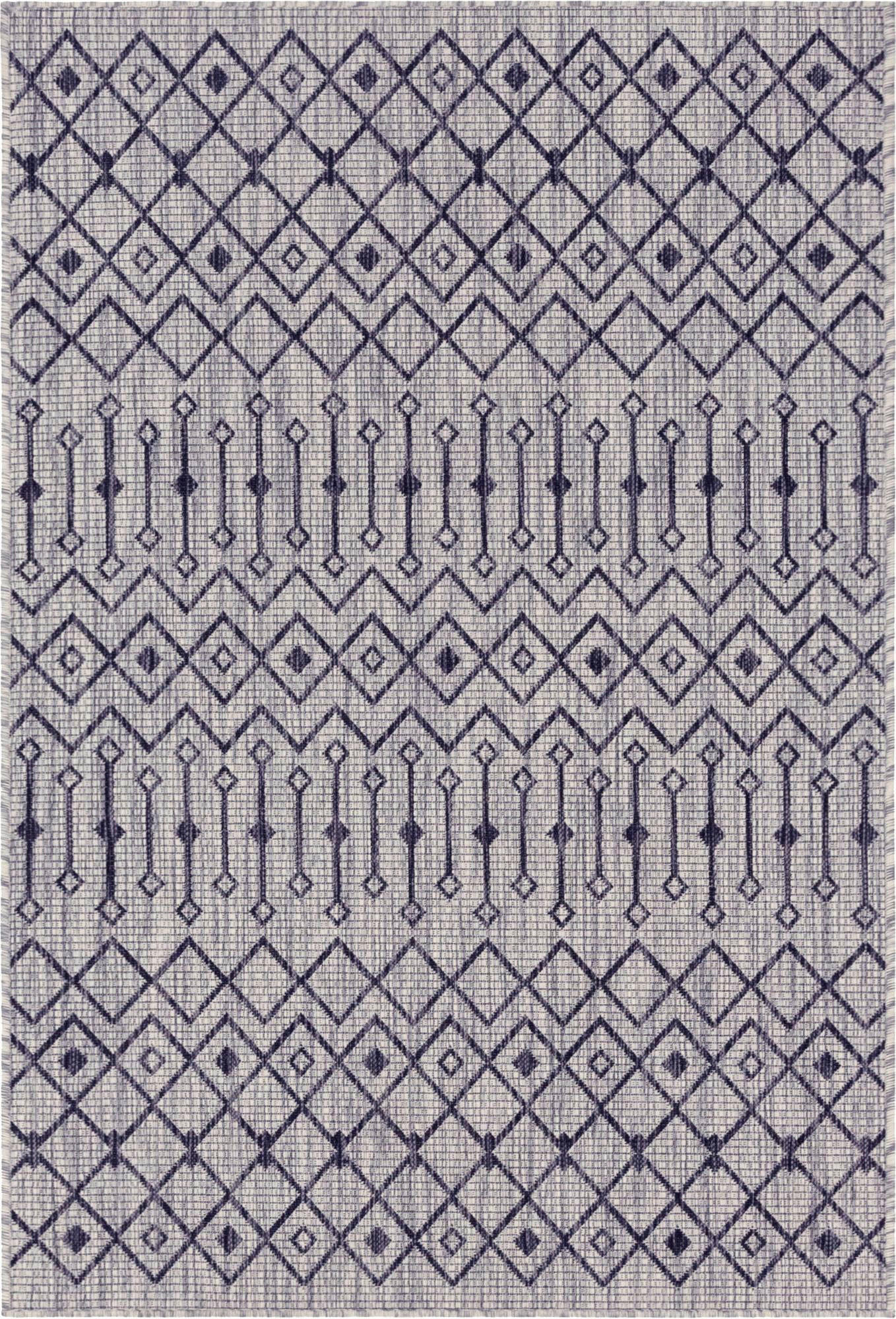 WEBTEPPICH 100/160 cm Hellgrau - Hellgrau, Basics, Textil (100/160cm)