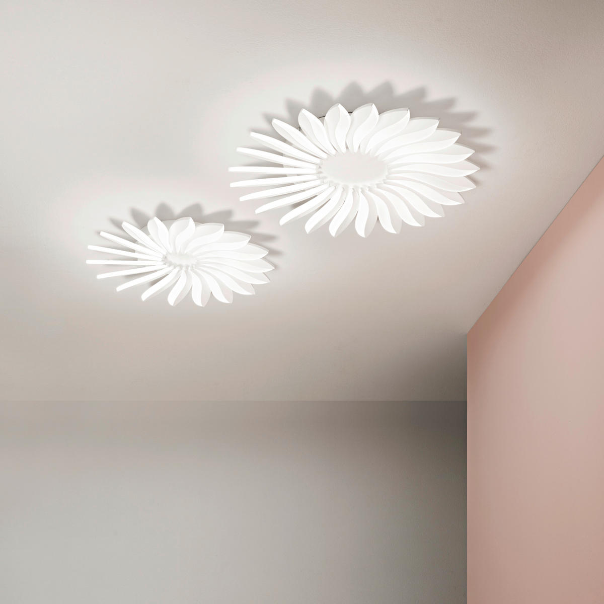 LED-DECKENLEUCHTE Luce Ambiente e Design 30/61,5 cm   - Weiß, LIFESTYLE, Kunststoff/Metall (30/61,5cm)