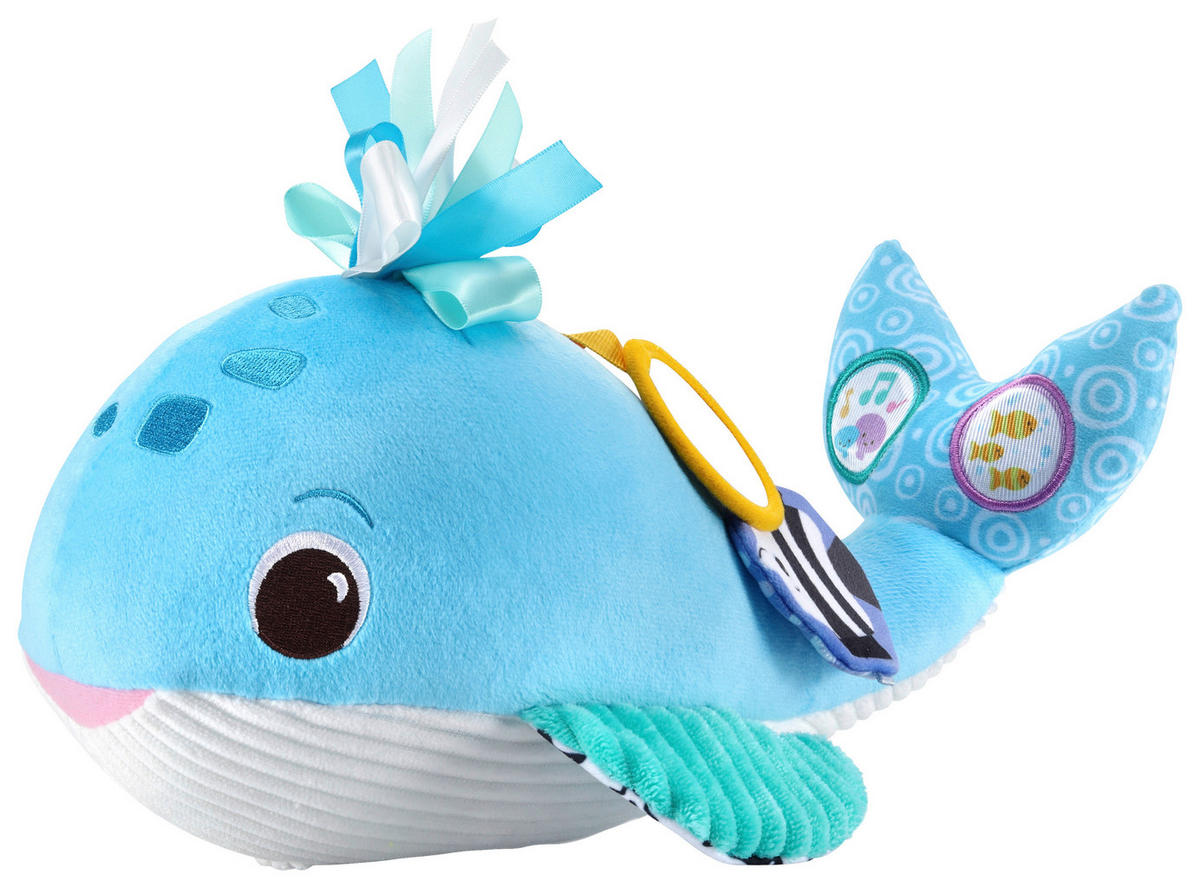 SPIELTIER  - Blau/Multicolor, Basics, Kunststoff/Textil (32,5/24,1/13,3cm) - Vtech