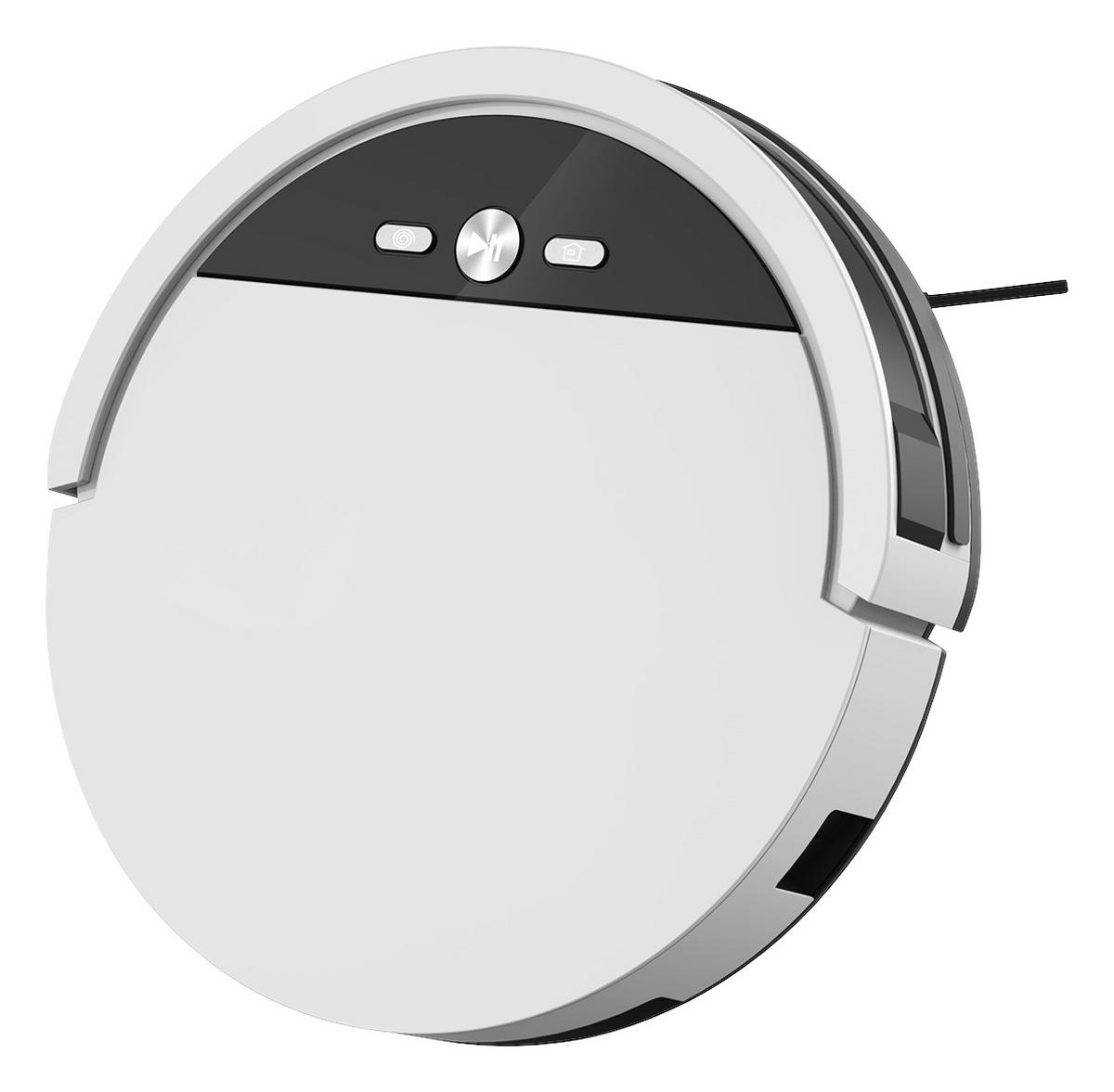 STAUBSAUGERROBOTER WSR 800  - Weiß, KONVENTIONELL, Kunststoff/Metall (30/7,5cm) - Atrigo
