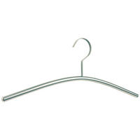 KLEIDERBÜGEL 45 cm Metall  - Edelstahlfarben, Design, Metall (45cm)