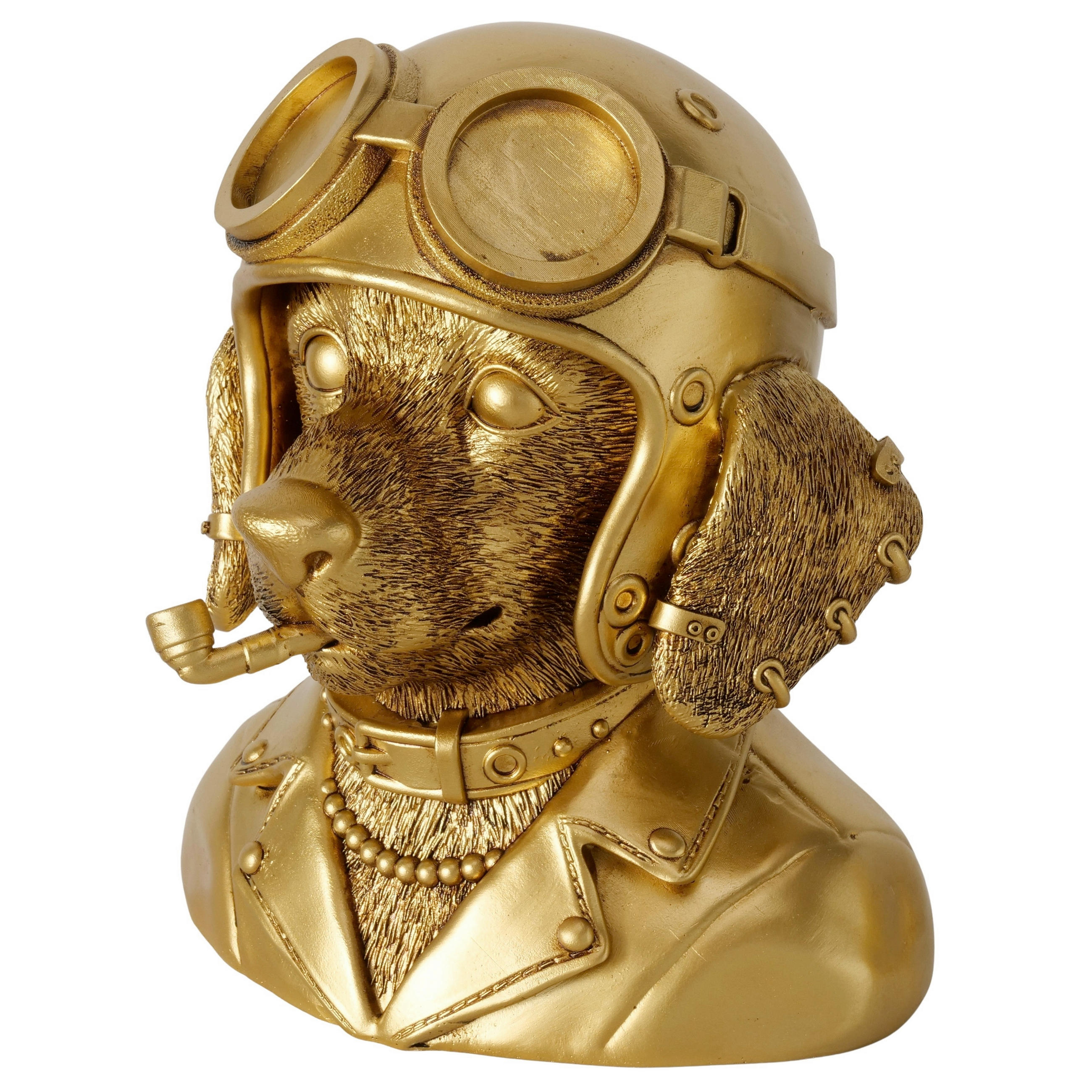 SKULPTUR - guldfärgad, Basics, plast (21/22/26cm)