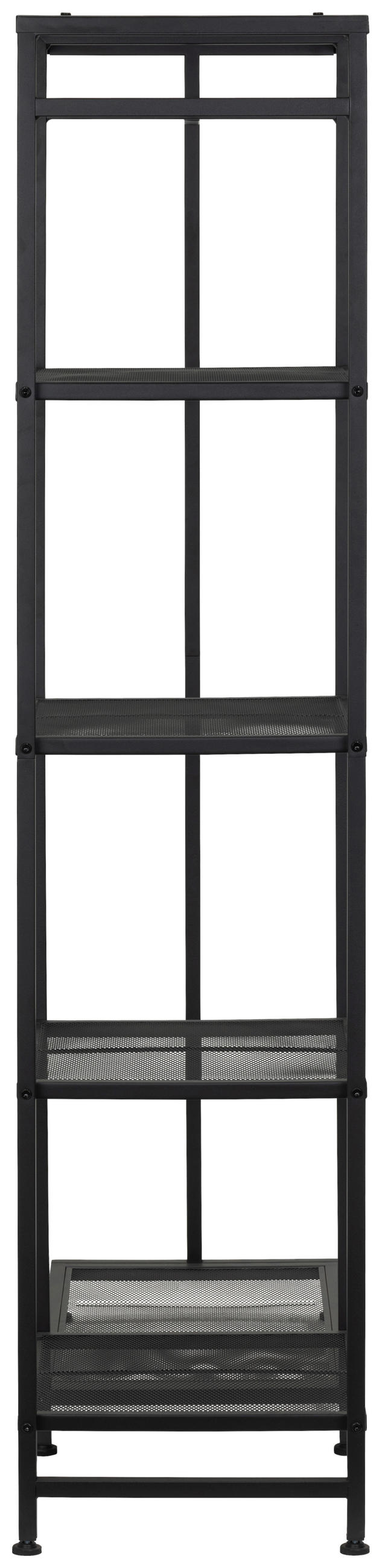 GARDEROBENSCHRANK  in 100/165/36 cm  - Schwarz, MODERN, Metall (100/165/36cm) - PBJ