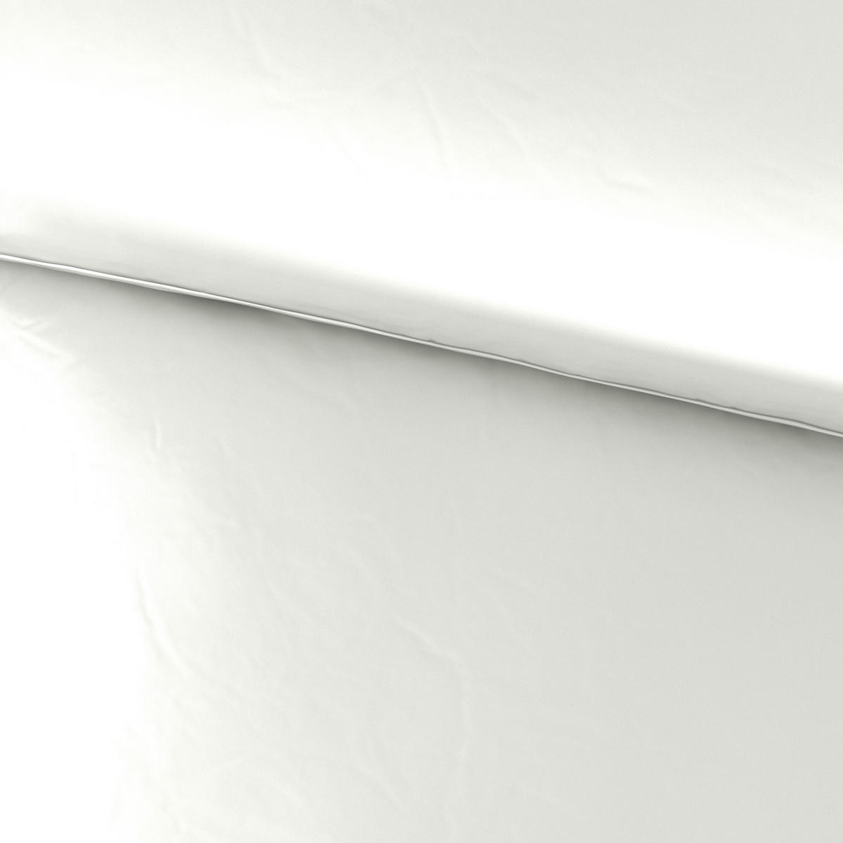 POSTELJNINA SAORI 140/200 cm saten ekru  - ekru, Basics, tekstil (140/200cm) - Novel