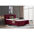 BOXBETT 160/200 cm  in Rot  - Rot/Schwarz, Design, Holz/Holzwerkstoff (160/200cm) - Xora