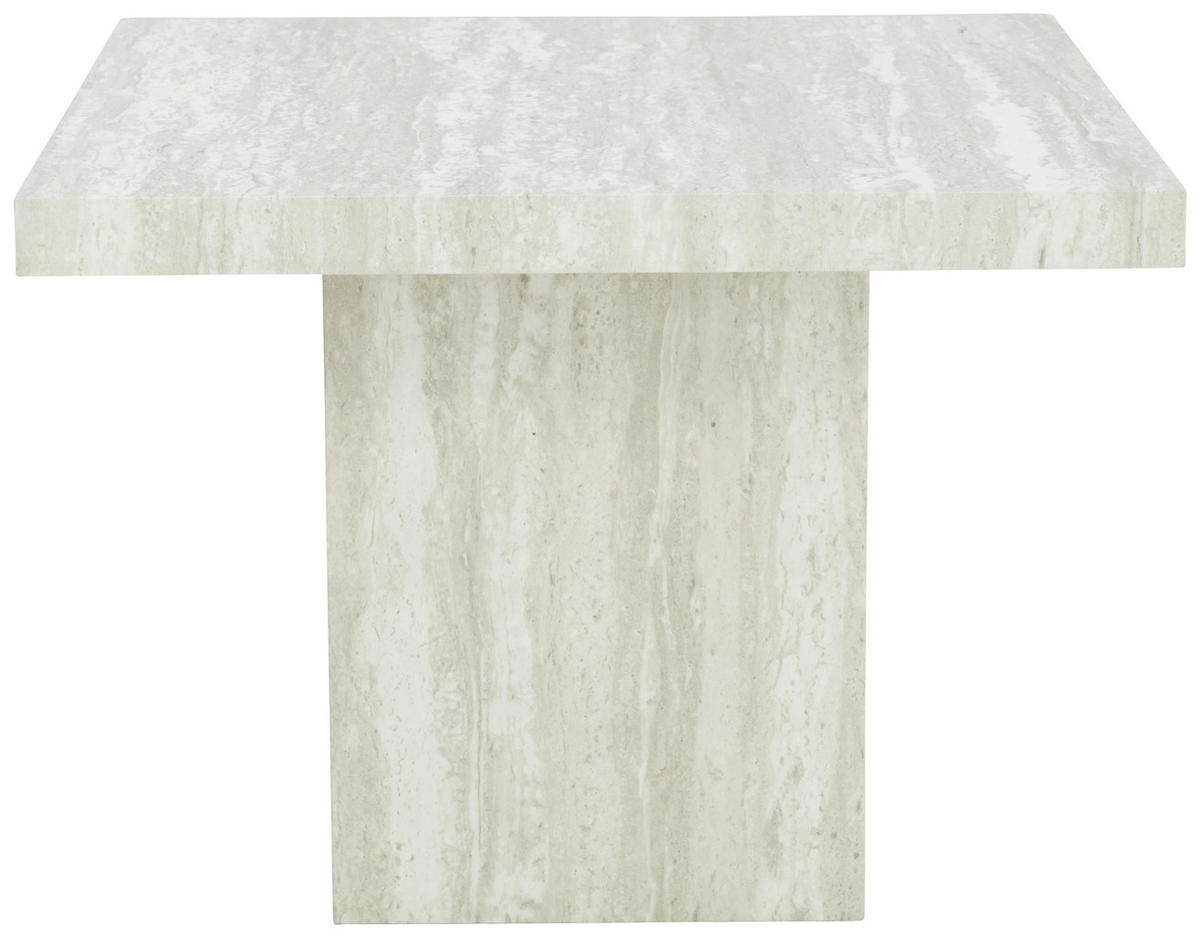 BEISTELLTISCHSET quadratisch Hellgrau  - Hellgrau, Design, Holzwerkstoff (60/80/60/80/45/32cm) - Ambia Home