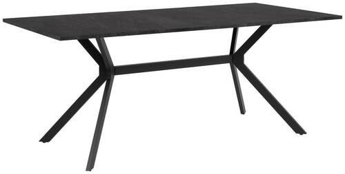 MID.YOU JEDÁLENSKÝ STÔL, čierna, bridlicová, 180/90/75 cm
