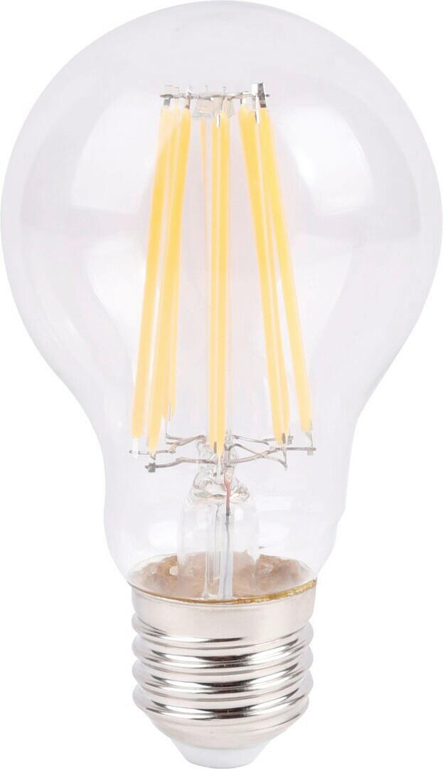 LED FILAMENT ŽARULJA E27 , 12 W , 1500 lm , 4000 K   - prozirno, Basics, staklo (6/10.5cm)