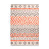 FLACHWEBETEPPICH 120/170 cm Grau, Koralle  - Koralle/Grau, Design, Textil (120/170cm) - Novel