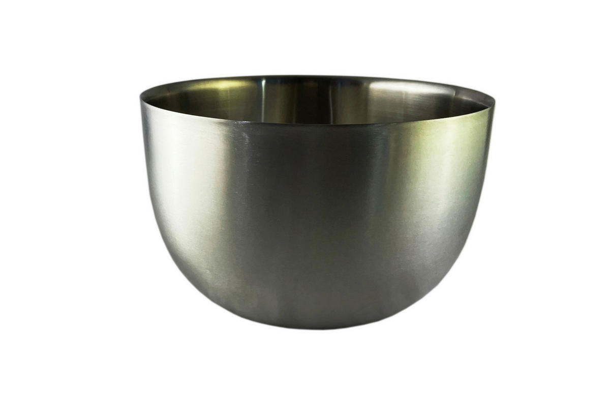 SCHÜSSEL   - Edelstahlfarben, Basics, Metall (22,5/14cm) - Homeware Profession.