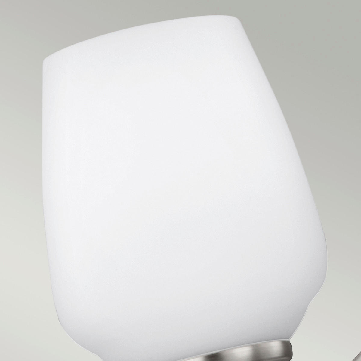 KRONLEUCHTER 48.3/55.3 cm    - Nickelfarben, Basics, Glas/Metall (48.3/55.3cm) - Elstead Lighting