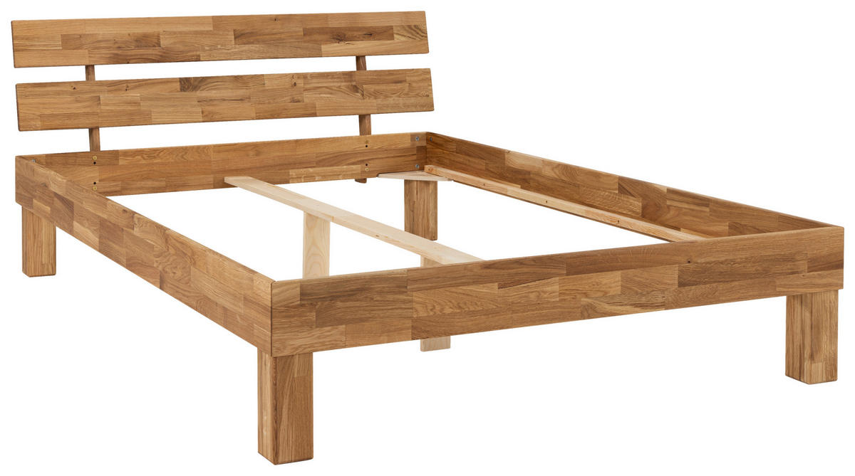 BETT 180/78 cm  in Eichefarben  - Eichefarben, MODERN, Holz (180/78cm) - MID.YOU