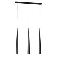 PENDELLEUCHTE Cone 76/6/160 cm  - Sandfarben/Schwarz, Design, Textil/Metall (76/6/160cm) - Schöner Wohnen