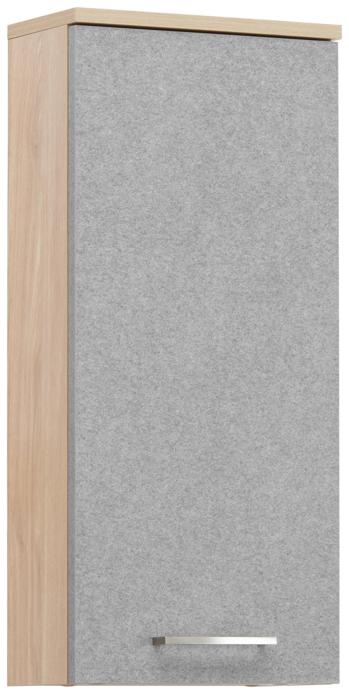 HÄNGESCHRANK 32,7/72,3/16,25 cm  - Eichefarben/Grau, Basics, Holzwerkstoff/Metall (32,7/72,3/16,25cm) - Stylife