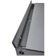 GAMINGTISCH Dunkelgrau  - Dunkelgrau, MODERN, Holzwerkstoff (180/80/75cm) - Novel